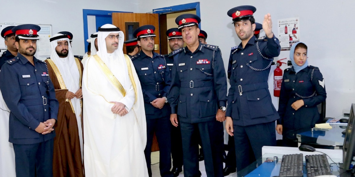 His Highness the Governor praises the role of security men during his visit to the Southern Governorate Police Directorate