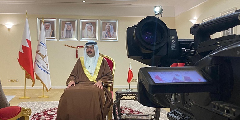 محافظ الجنوبية يأكد ان المحافظة الجنوبية خلال هذه الجائحة قد حولت التحديات الى فرص للعمل والابتكار والتطوير