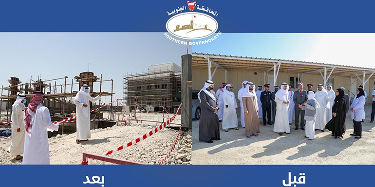 HH the Southern Governor Makes Oversight Visit to Khalifa City