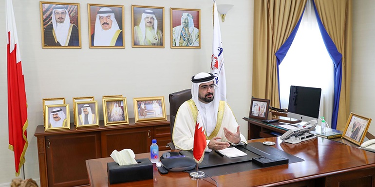 Southern Governor Meets Zallaq’s People Via Virtual Majlis