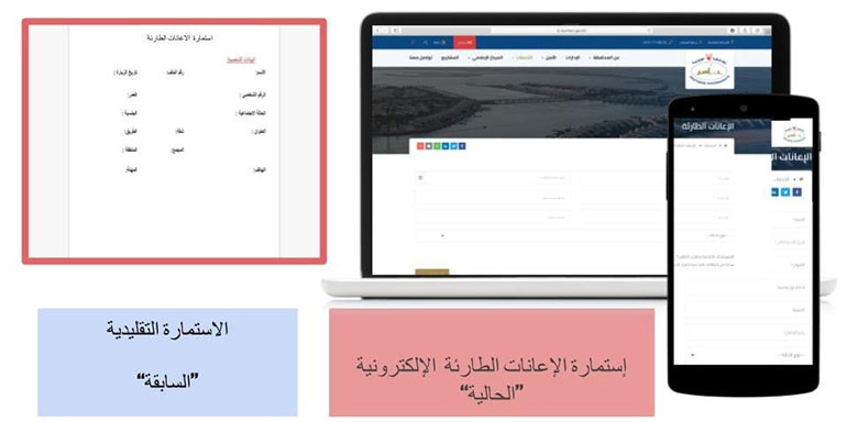 في خطوة إستباقية لتلبية احتياجات الأهالي والمواطنين المحافظة الجنوبية تطلق “خدمة الإعانات الطارئة إلكترونياً”