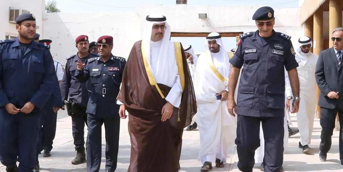 His Highness the Governor makes  an inspection tour to Hawar Island