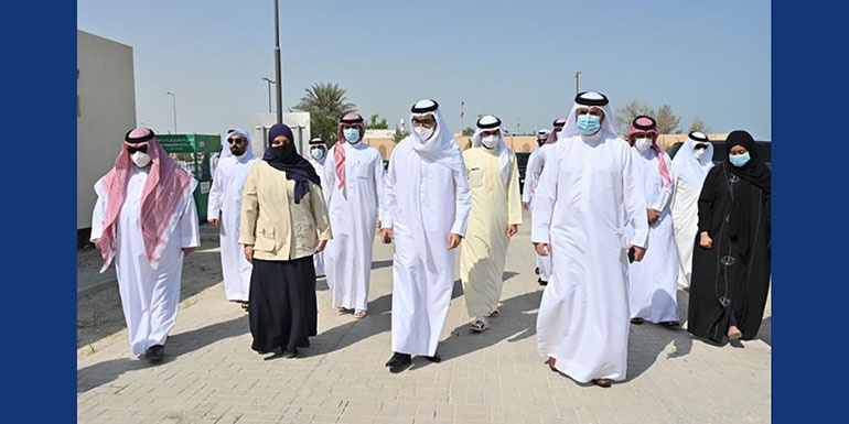 برعاية قرينة ملك البلاد .. سمو محافظ المحافظة الجنوبية يشارك في تدشين الحملة الوطنية للتشجير "دُمتِ خضراء"