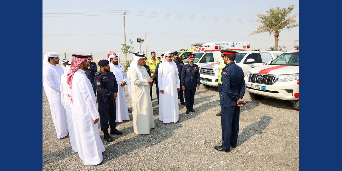 سمو محافظ المحافظة الجنوبية يتفقد مركز خدمات البر ويتابع التحضيرات المسبقة لاستقبال موسم البر
