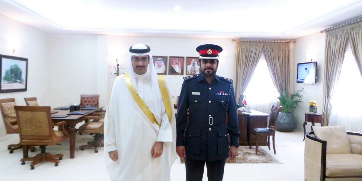His Highness the Governor meets with His Excellency Shaikh Abdullah bin Khalid Al Khalifa